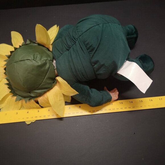 NWT Vintage Anne Geddes Doll Dressed in a Sunflower Costume From Late 1990's - Picture 7 of 7